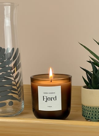 Nordic scented candle